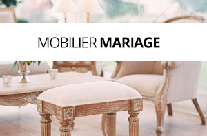 Nos référence location mobilier mariage
